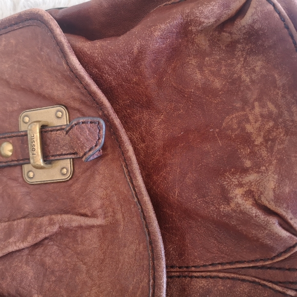 fossil leather crossbody bag - Picture 8 of 14